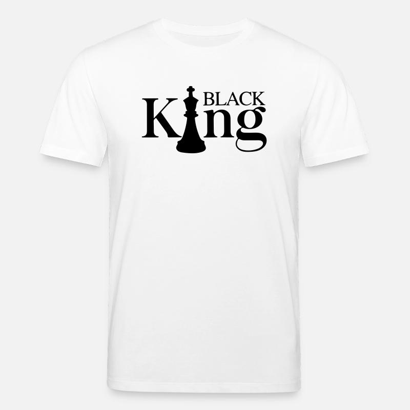 schwarzer König - Stanley/Stella Unisex Bio-T-Shirt CREATOR  - Weiß