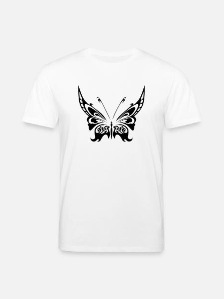 papillon 2 - T-shirt bio CREATOR Stanley/Stella Unisexe - blanc