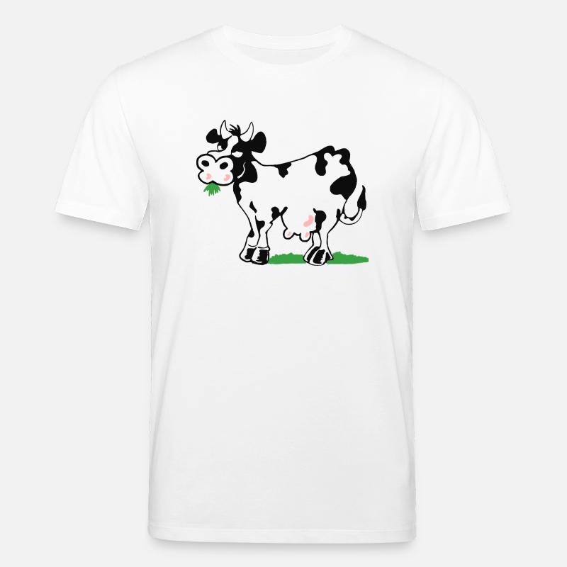 Kuh - Stanley/Stella Unisex Bio-T-Shirt CREATOR  - Weiß