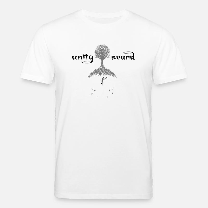 unity_three_2 - T-shirt bio CREATOR Stanley/Stella Unisexe - blanc