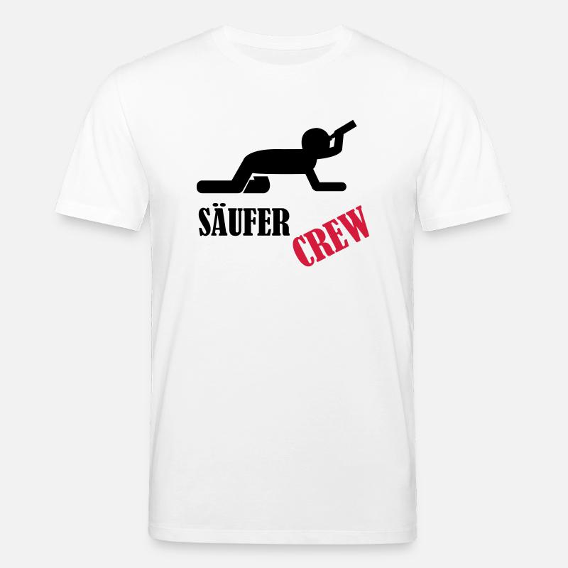 saeufer_crew - Stanley/Stella Unisex Bio-T-Shirt CREATOR  - Weiß