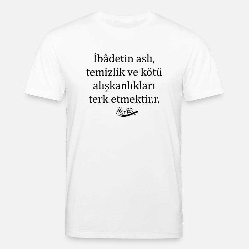 Hz. Ali Sözleri - Stanley/Stella Unisex Bio-T-Shirt CREATOR  - Weiß