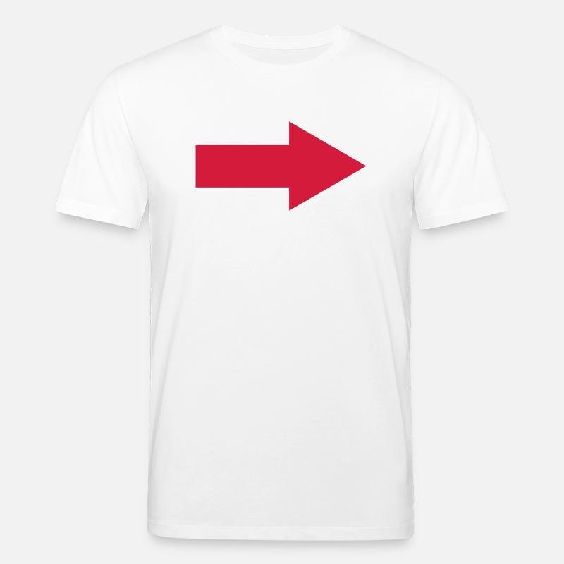 pfeil - Stanley/Stella Unisex Bio-T-Shirt CREATOR  - Weiß