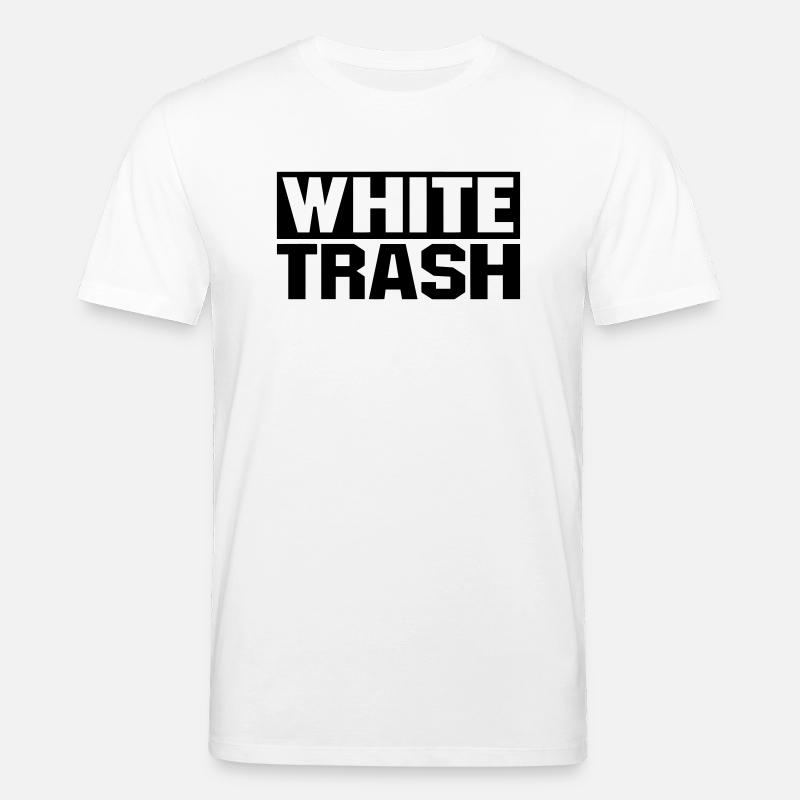 White Trash - T-shirt bio CREATOR Stanley/Stella Unisexe - blanc