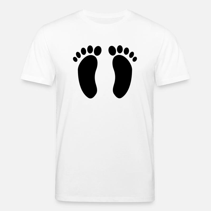 Füße - Stanley/Stella Unisex Bio-T-Shirt CREATOR  - Weiß