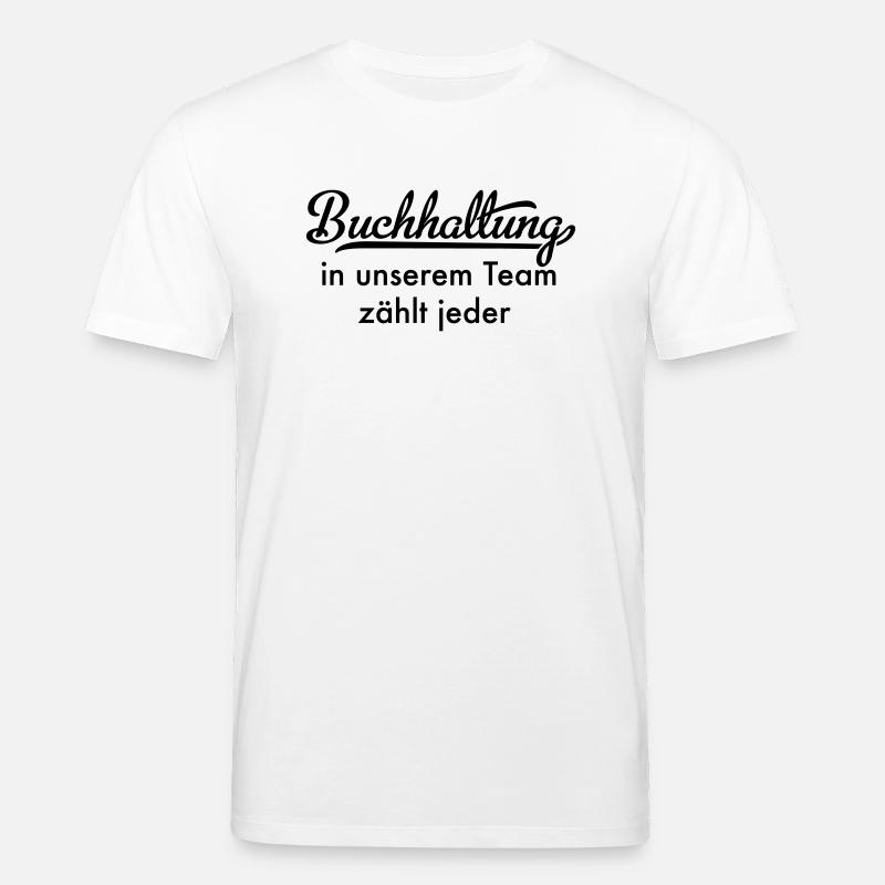 Buchhaltung - Stanley/Stella Unisex Bio-T-Shirt CREATOR  - Weiß