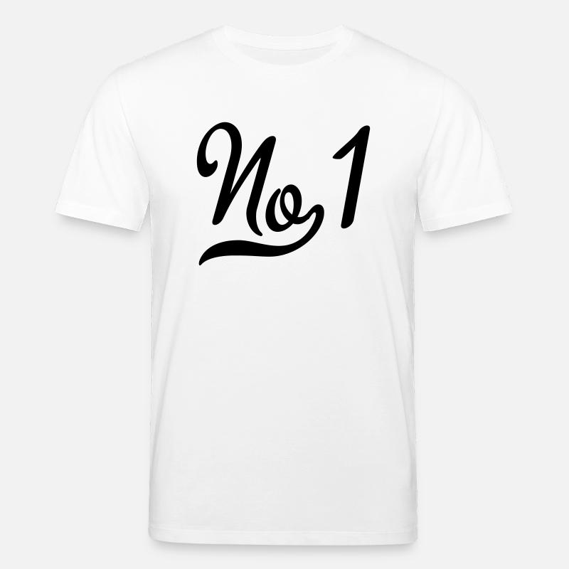Nummer eins - Stanley/Stella Unisex Bio-T-Shirt CREATOR  - Weiß