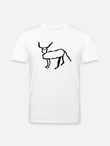 Coucou petite perruche - T-shirt bio CREATOR Stanley/Stella Unisexe - blanc