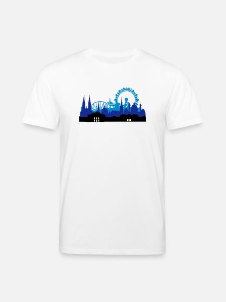 Wien Skyline - Stanley/Stella Unisex Bio-T-Shirt CREATOR - Weiß