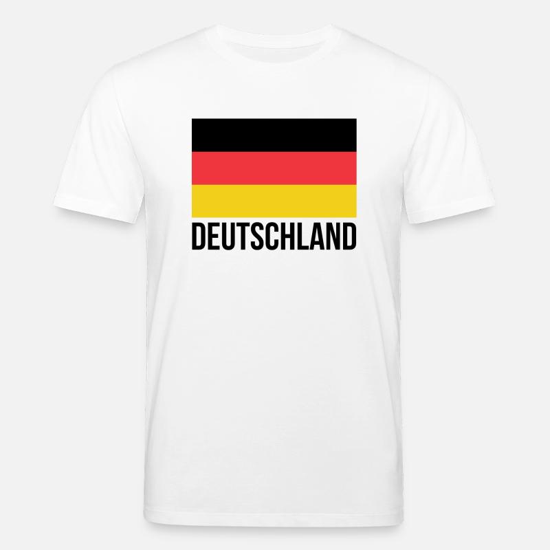 Deutschland - Stanley/Stella Unisex Bio-T-Shirt CREATOR  - Weiß