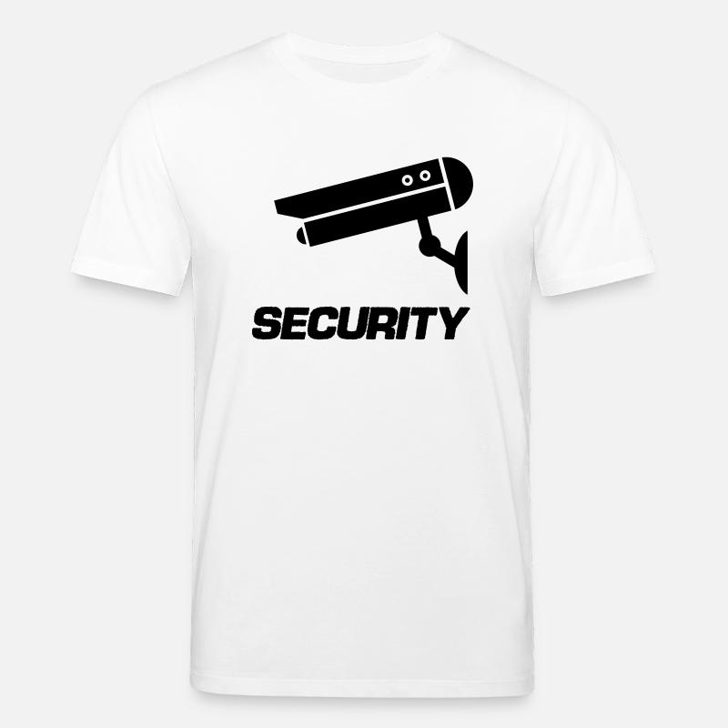 kamera icon security - Stanley/Stella Unisex Bio-T-Shirt CREATOR  - Weiß