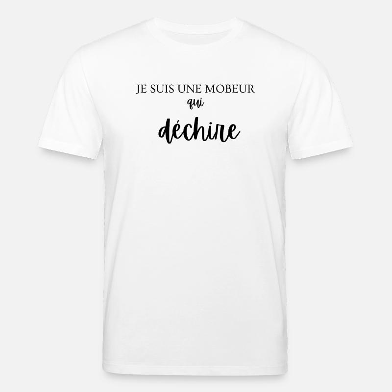 Tearing Mobeur - Stanley/Stella CREATOR Unisex Organic T-Shirt - white