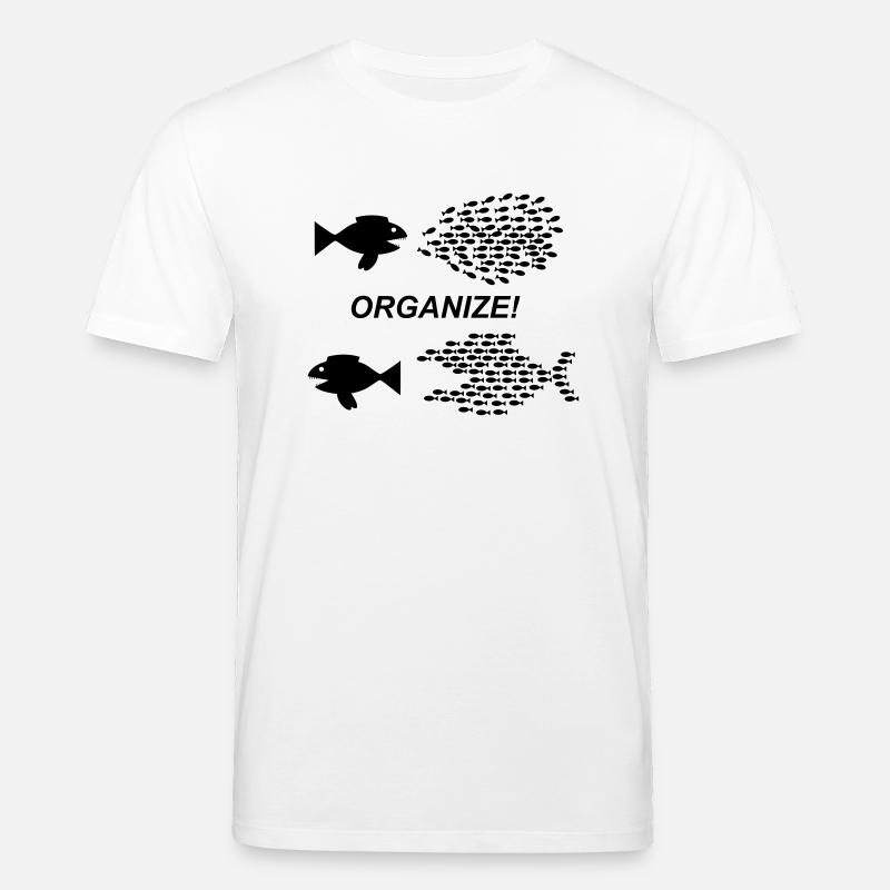 Organiser! - T-shirt bio CREATOR Stanley/Stella Unisexe - blanc