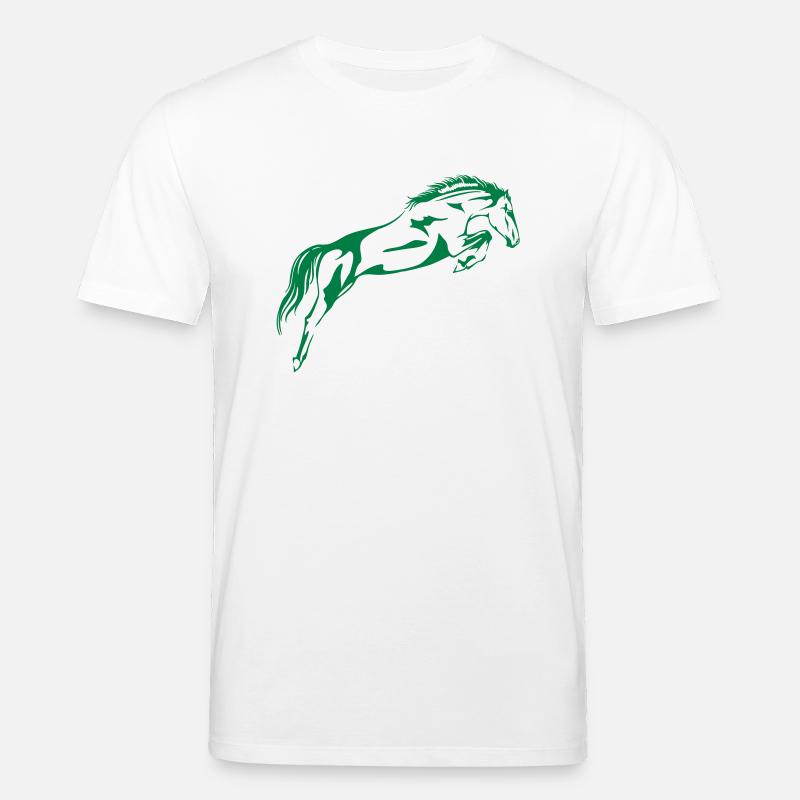 Springpferd - Stanley/Stella Unisex Bio-T-Shirt CREATOR  - Weiß