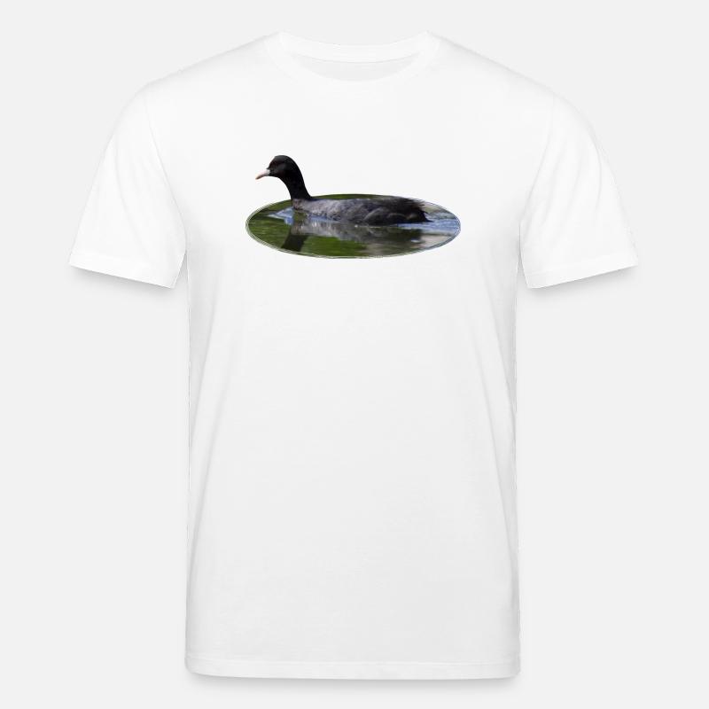Blässhuhn - Stanley/Stella Unisex Bio-T-Shirt CREATOR  - Weiß