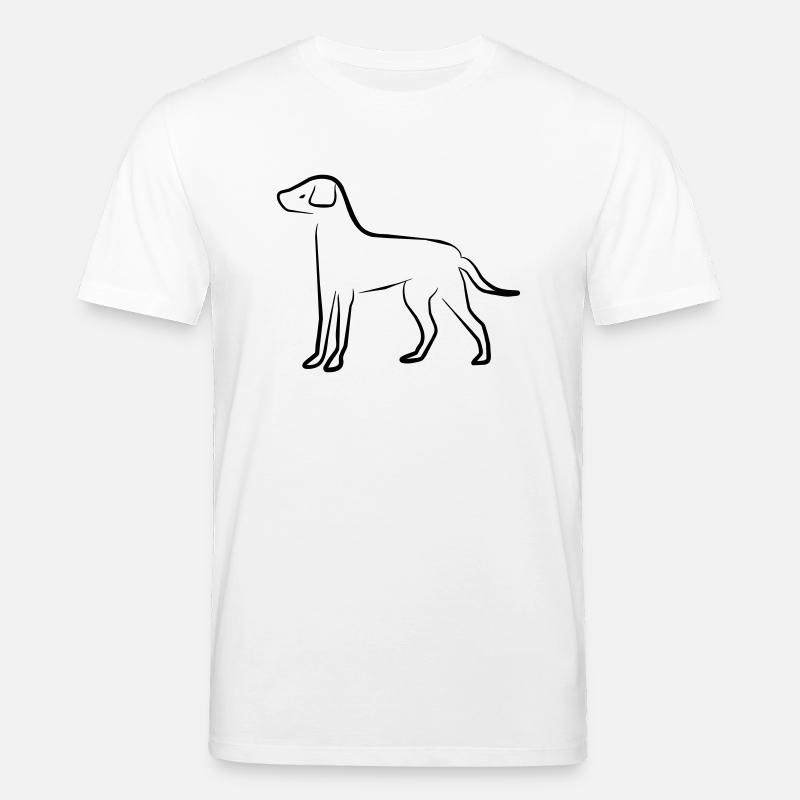 Hund - Stanley/Stella Unisex Bio-T-Shirt CREATOR  - Weiß