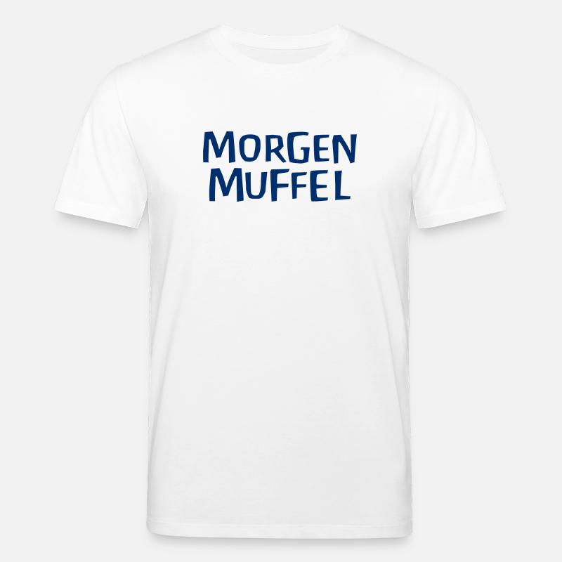 Morgenmuffel - Stanley/Stella Unisex Bio-T-Shirt CREATOR  - Weiß