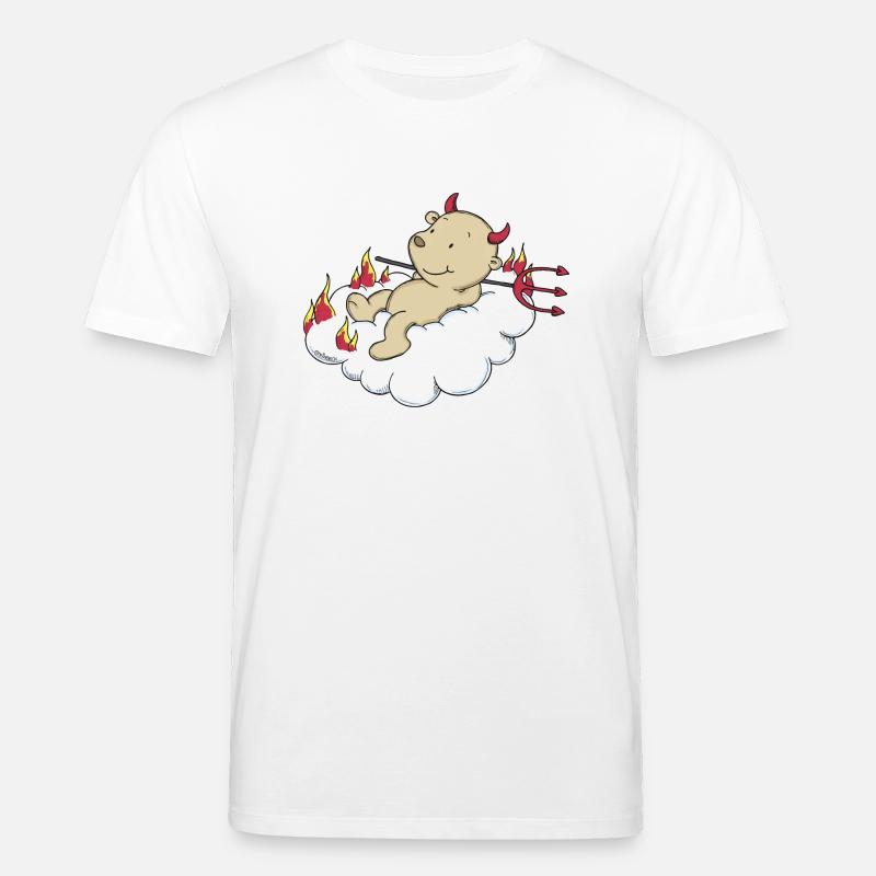 Engel_Teufel03 - Stanley/Stella Unisex Bio-T-Shirt CREATOR  - Weiß