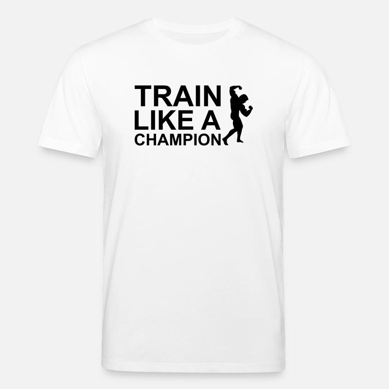 Train like a Champion 2 - Stanley/Stella Unisex Bio-T-Shirt CREATOR - Weiß