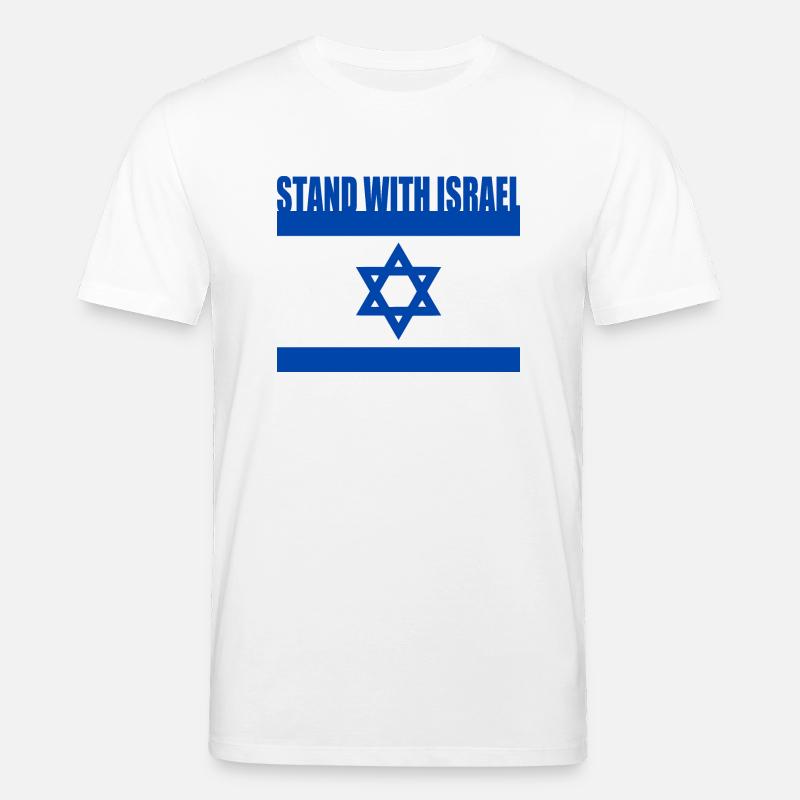 Stand with israel - Stanley/Stella Unisex Bio-T-Shirt CREATOR  - Weiß