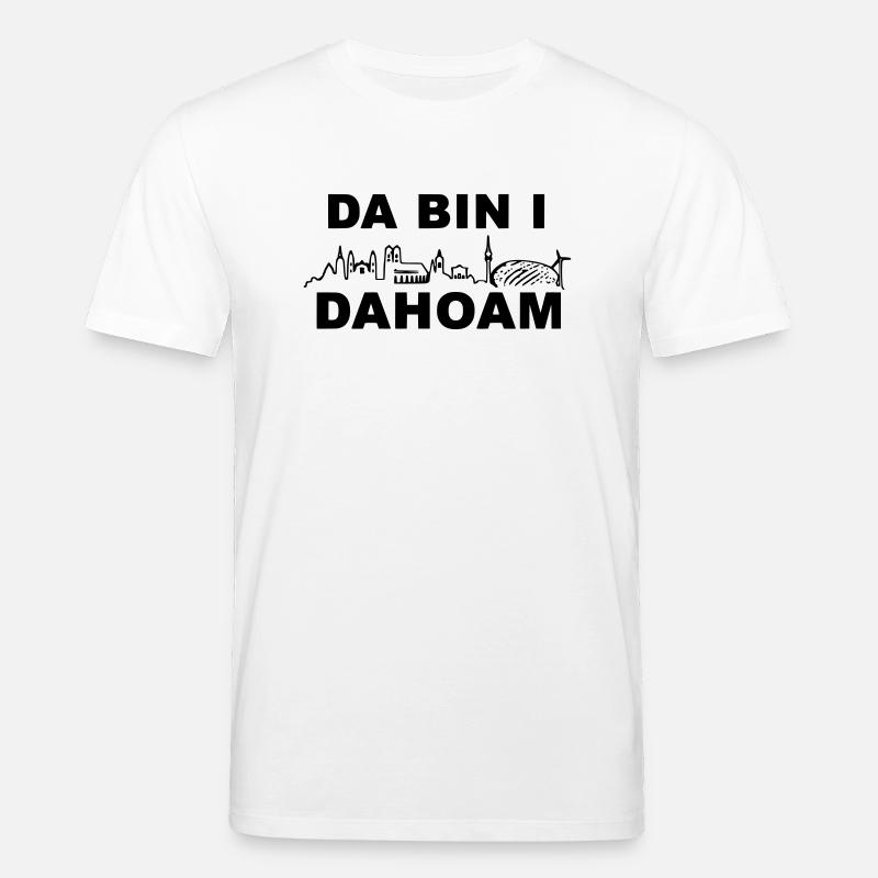 Da bin I Dahoam - Stanley/Stella Unisex Bio-T-Shirt CREATOR  - Weiß