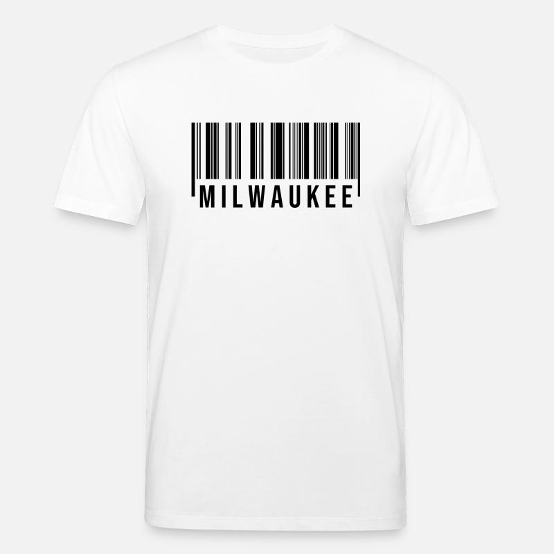 Code à barres Milwaukee - T-shirt bio CREATOR Stanley/Stella Unisexe - blanc