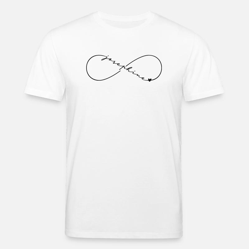 Josephine Name Infinitysymbol - Stanley/Stella Unisex Bio-T-Shirt CREATOR  - Weiß