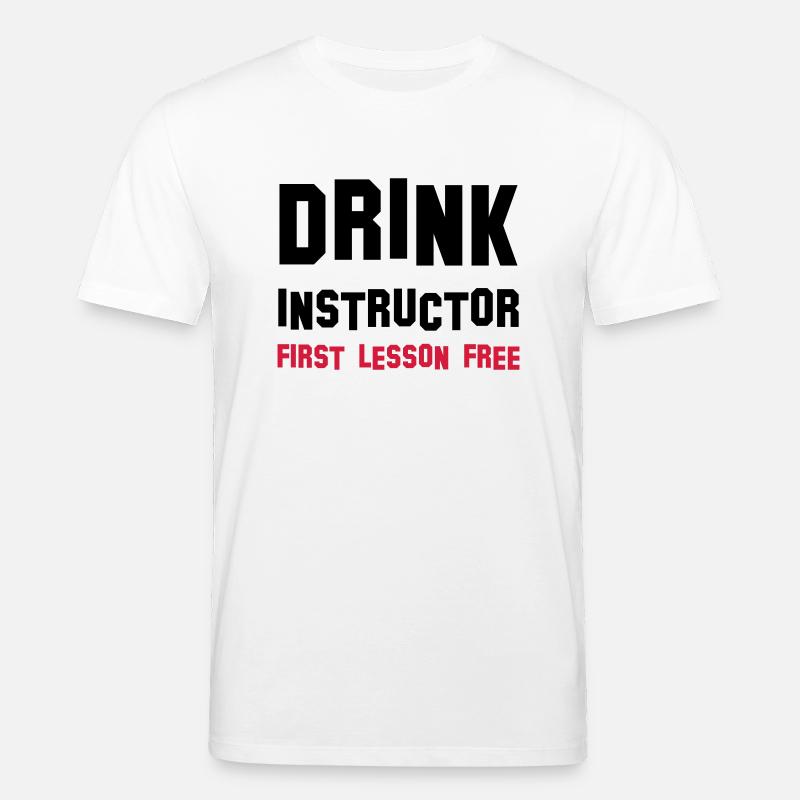 drink instructor - Stanley/Stella Unisex Bio-T-Shirt CREATOR  - Weiß