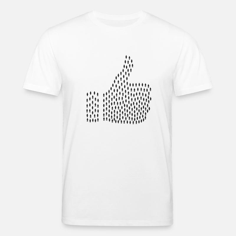 Like - Stanley/Stella Unisex Bio-T-Shirt CREATOR  - Weiß