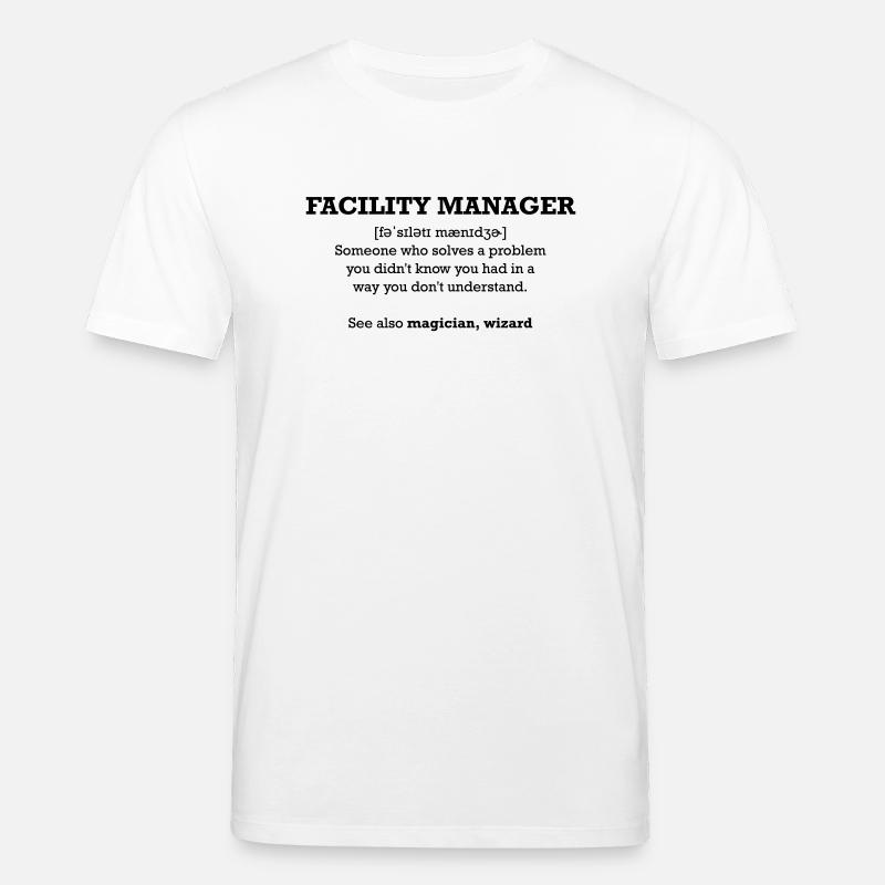facility manager - wizard - Stanley/Stella Unisex Bio-T-Shirt CREATOR  - Weiß