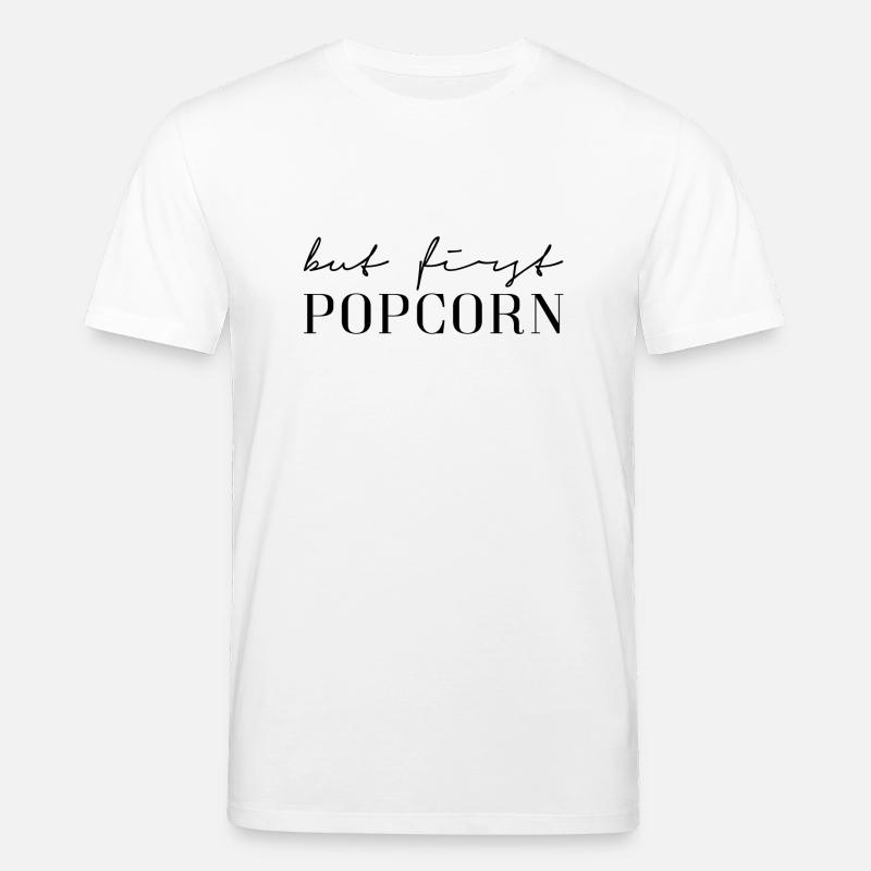 First Popcorn - Stanley/Stella Unisex Bio-T-Shirt CREATOR  - Weiß