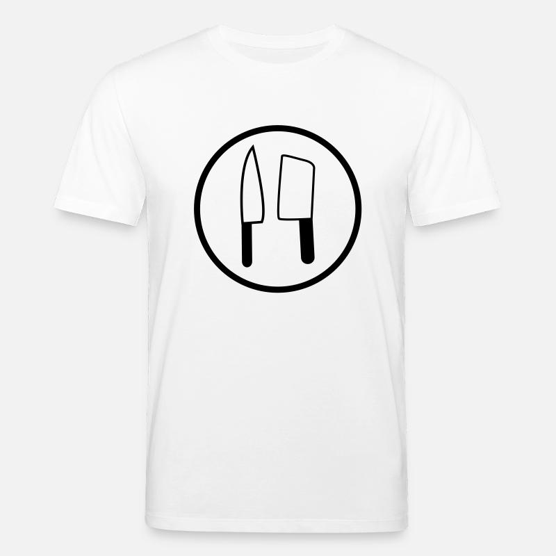 Cuisinier/Boucher - T-shirt bio CREATOR Stanley/Stella Unisexe - blanc