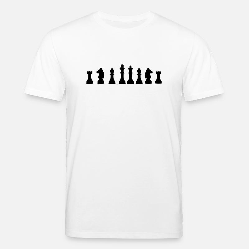 échecs - T-shirt bio CREATOR Stanley/Stella Unisexe - blanc