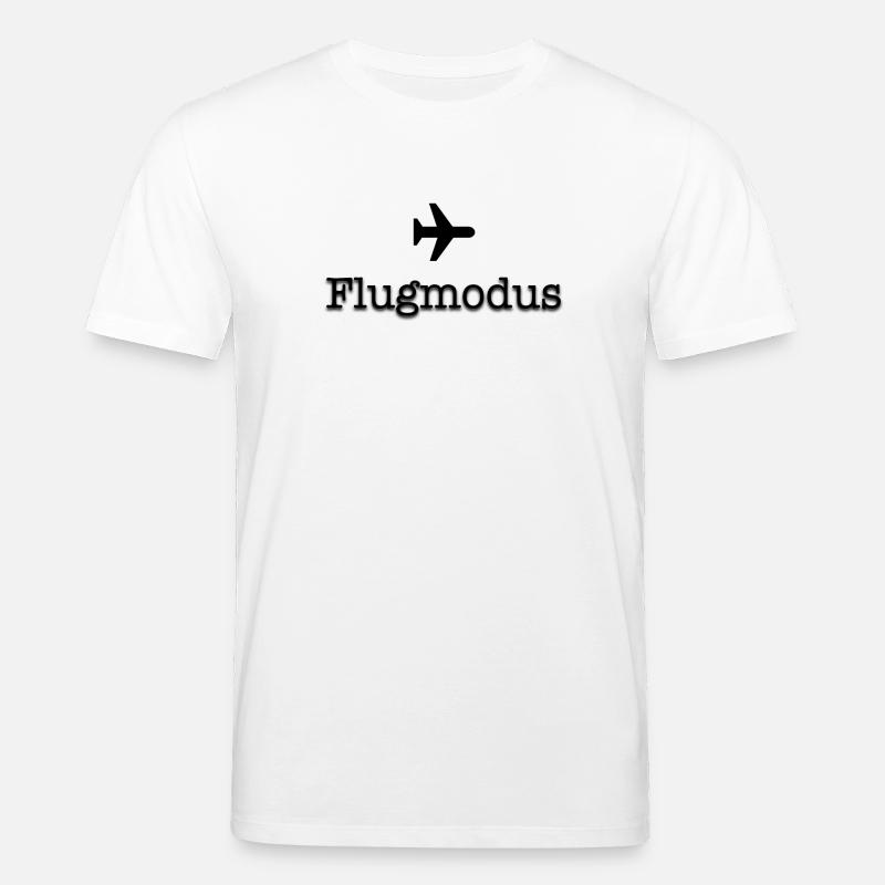 Flugmodus - Stanley/Stella Unisex Bio-T-Shirt CREATOR  - Weiß