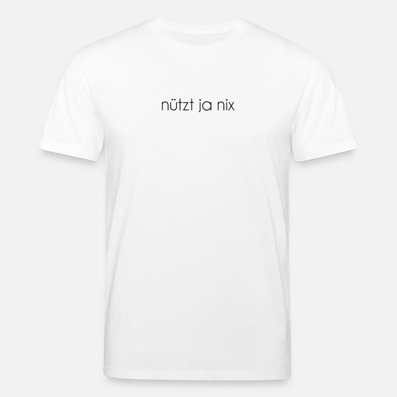 N'aide pas le noir - T-shirt bio CREATOR Stanley/Stella Unisexe - blanc