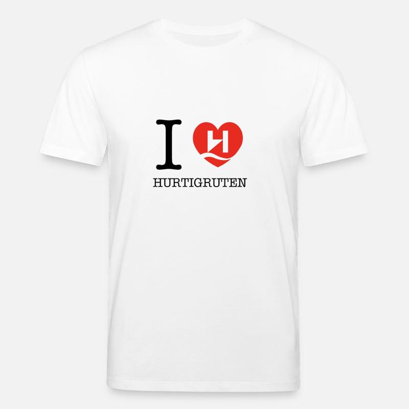 Hurtigruten Amour - T-shirt bio CREATOR Stanley/Stella Unisexe - blanc