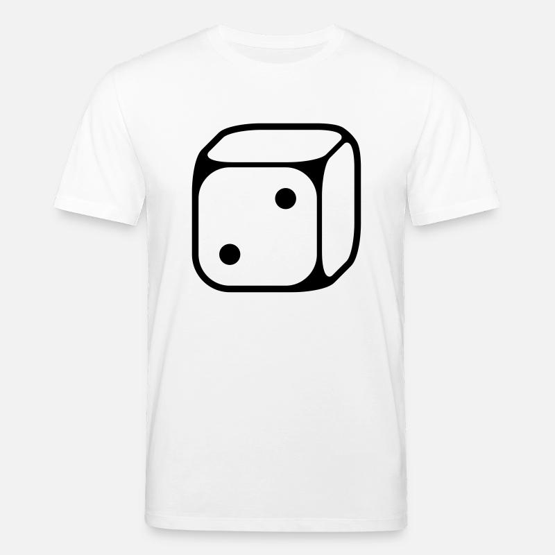 2-cube (two / 1C) - Stanley/Stella CREATOR Unisex Organic T-Shirt - white