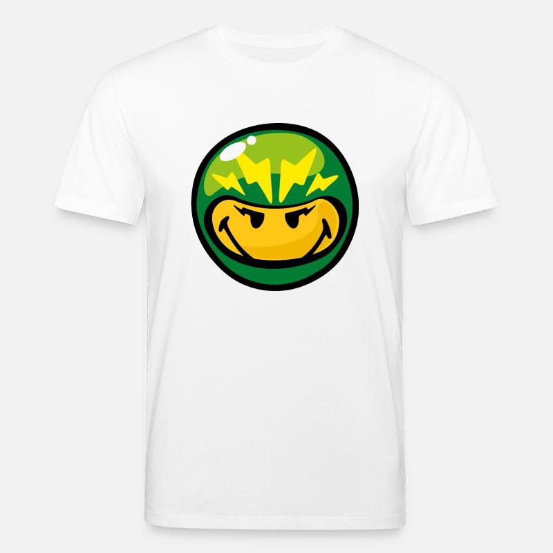 Smiley - Stanley/Stella Unisex Bio-T-Shirt CREATOR  - Weiß