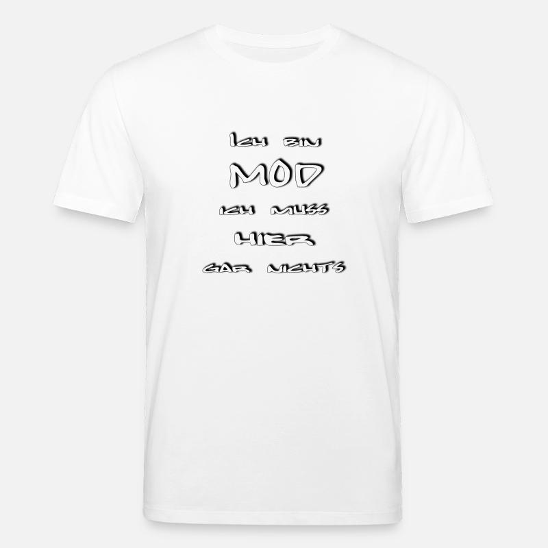 Ich bin Mod weiss - Stanley/Stella Unisex Bio-T-Shirt CREATOR  - Weiß