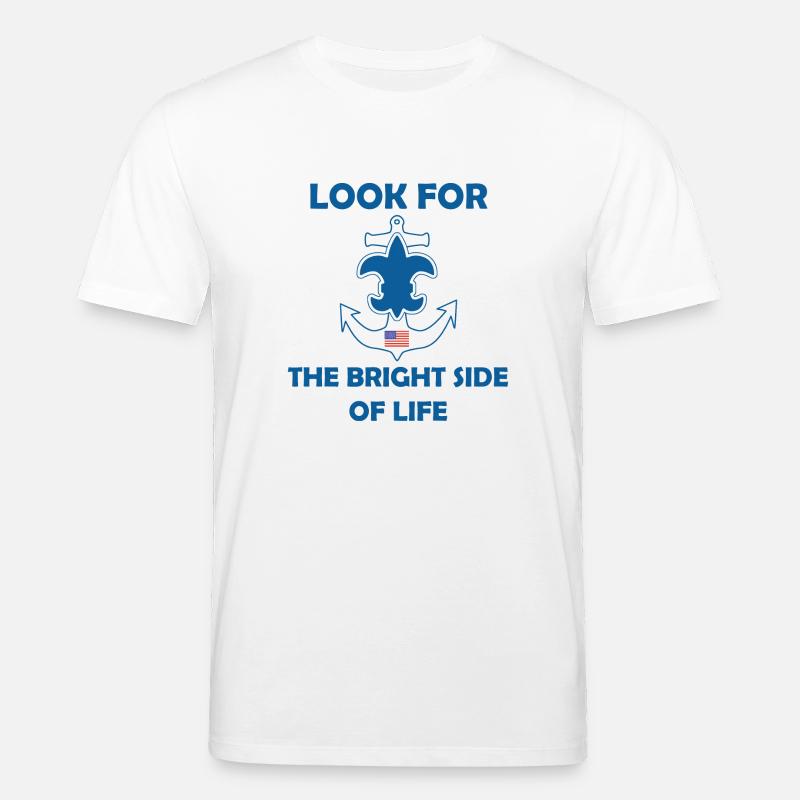 Scouts de mer Loi Vœu - T-shirt bio CREATOR Stanley/Stella Unisexe - blanc
