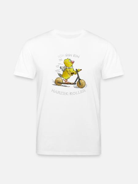 Ich bin ein Harzer Roller - Stanley/Stella Unisex Bio-T-Shirt CREATOR - Weiß