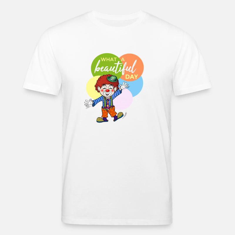 what a beautiful day - Stanley/Stella Unisex Bio-T-Shirt CREATOR  - Weiß