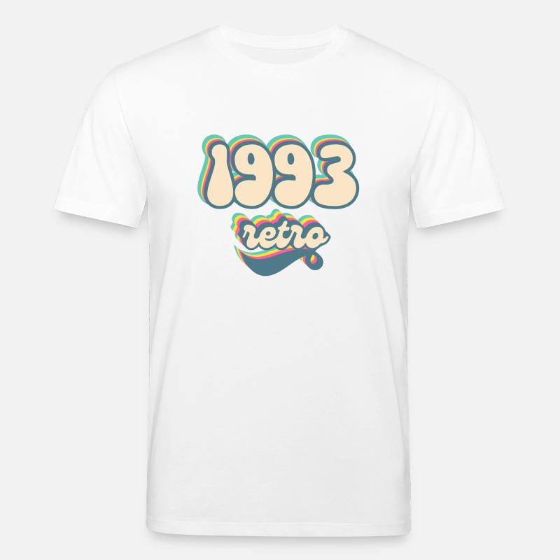 1993 retro idée cadeau - T-shirt bio CREATOR Stanley/Stella Unisexe - blanc
