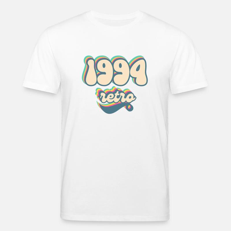 1994 Retro Geschenkidee - Stanley/Stella Unisex Bio-T-Shirt CREATOR  - Weiß