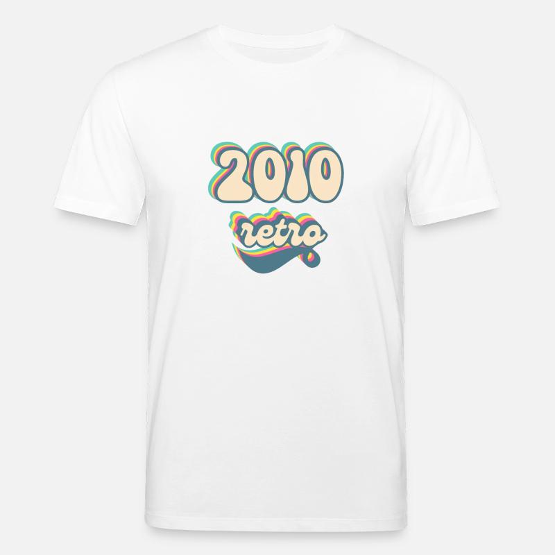 2010 Retro Geschenkidee - Stanley/Stella Unisex Bio-T-Shirt CREATOR  - Weiß