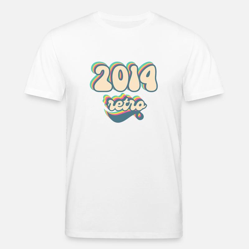 2014 Retro Geschenkidee - Stanley/Stella Unisex Bio-T-Shirt CREATOR  - Weiß