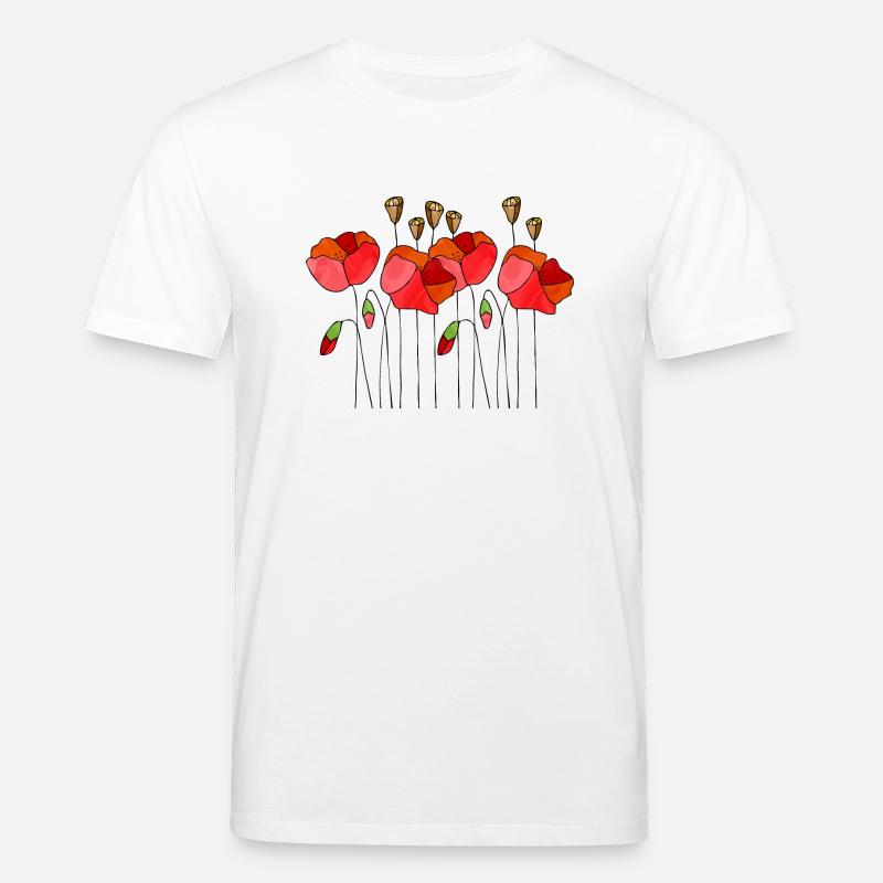 Fleur - T-shirt bio CREATOR Stanley/Stella Unisexe - blanc