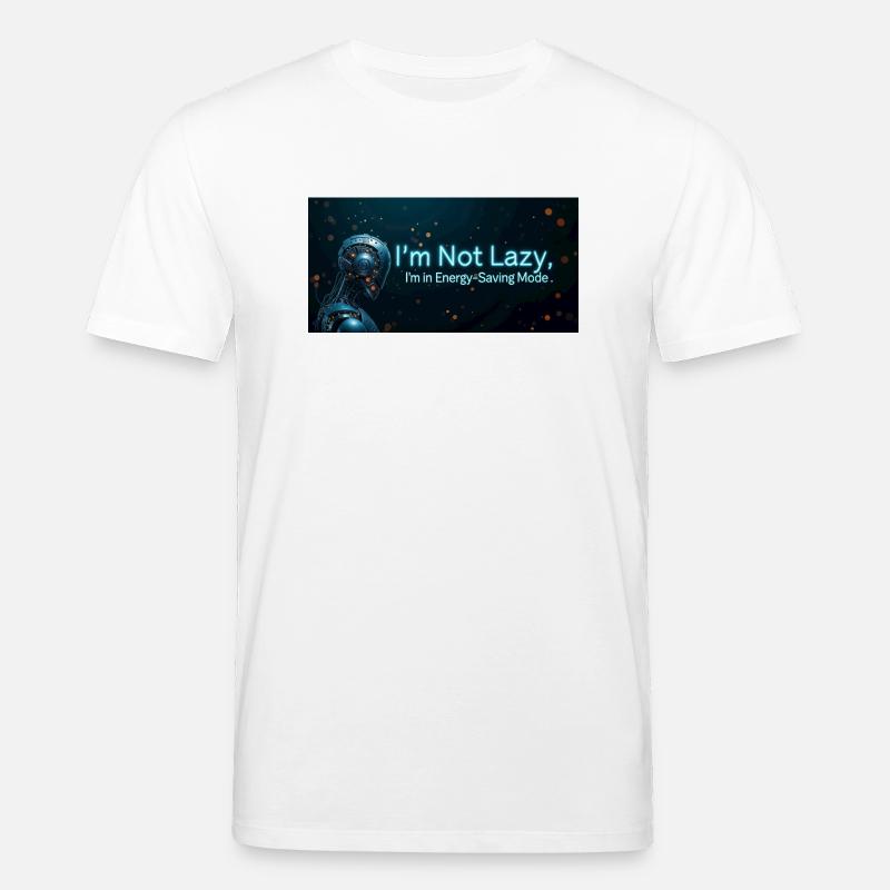 Nerd Code Energy - Stanley/Stella CREATOR Unisex Organic T-Shirt - white