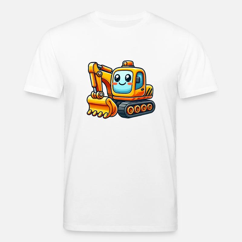Bagger Comic - Stanley/Stella Unisex Bio-T-Shirt CREATOR  - Weiß