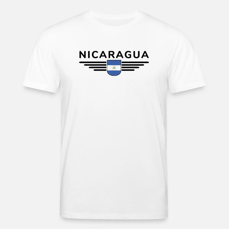 Conception d’un t-shirt Nicaragua - T-shirt bio CREATOR Stanley/Stella Unisexe - blanc